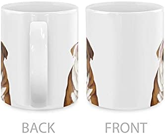 Miniatura 3 de MUGBREW Taza de café de cerámica con retrato completo de Bulldog inglés, 11 onzas