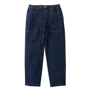 [グラミチ] 限定ショッパー付 STRETCH DENIM LOOSE TAPERED RIDGE PANT｜ストレッチデニムルーズテーパードリッジパンツ