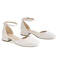 Ankis Damen Pumps, geschlossene Rundspitze, niedriger Blockabsatz – Ansicht 7