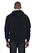 Gioberti Men's Heavyweight Sherpa Lined Fleece Hoodie Jacket, Black, Large