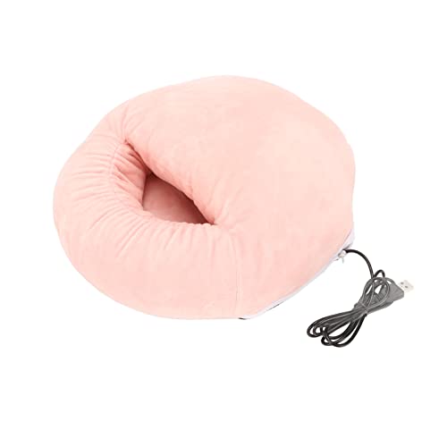 Electric Heated Foot Warmers Soothing Foot Warmer Under Desk Home and Office Use Electric Foot Warmer Rechargeable Foot Heating Pad (Light)