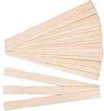 120 Pieces Paint Stir Sticks, 12 Inch Long Wooden Paint Stirrers for Mixing Paint, Paint Sticks for Library Markers or Garden Plant Labels, Mixing Sticks for DIY Craft Sticks
