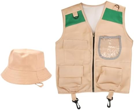 Kit De Explorador Infantil – Chaleco Y Sombrero Para Aventuras Al Aire Libre