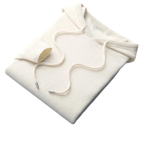 Men Cashmere Pullover Merino Wool Knitted Sweatshirt Fall Winter Casual Oversized Long Sleeve Cotton