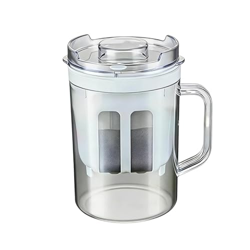 Colador de yogur - Filtro de leche | Yogurtera Griega con Malla Fina y Tapa para Queso, Soja, Sopa de Bayas, de Frutas, Café, Herramientas Reutilizables de Cocina, Grande Sin BPA, Blanca Colador de yogur - Filtro de leche | Yogurtera Griega con Malla Fina y Tapa para Queso, Soja, Sopa de Bayas, de Frutas, Café, Herramientas Reutilizables de Cocina, Grande Sin BPA, Blanca