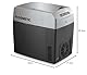 DOMETIC 9600000463 Tropicool TC 21 tragbare Thermo-elektrische Kühlbox/Heizbox, 20 Liter, 12/24 V DC/ 220-240 Volt AC für Auto, LKW, Boot und Steckdose, Energieklasse