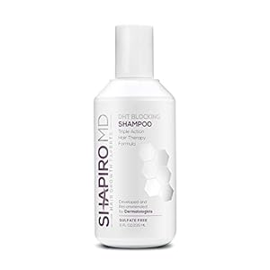 Shapiro MD Hair Growth Experts Vegan Hair Loss Shampoo for Thinning Hair | Experience Healthier, Fuller and Thicker Looking Hair (1 Month Supply)