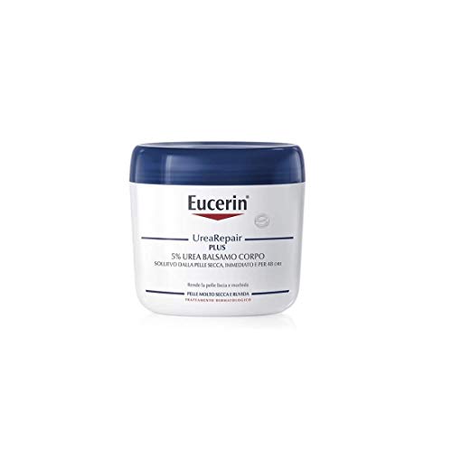 Balsamo Corpo 5% d'urée Eucerin apaise les peaux sèches qui tiraillent