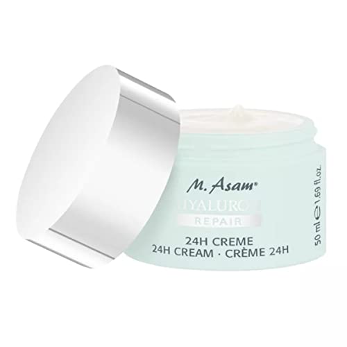 M. Asam HYALURON REPAIR 24h Creme 50ml - Feuchtigkeitscreme für glatte und erfrischtes Hautbild der Vegane mit Hyalurons