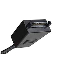 SilverStone SST-CP06-E4 - SATA Adapter Kabel, 1 auf 4 SATA Stecker (Super Flexibel), 2x 2200μF Kondensatoren – Ansicht 6