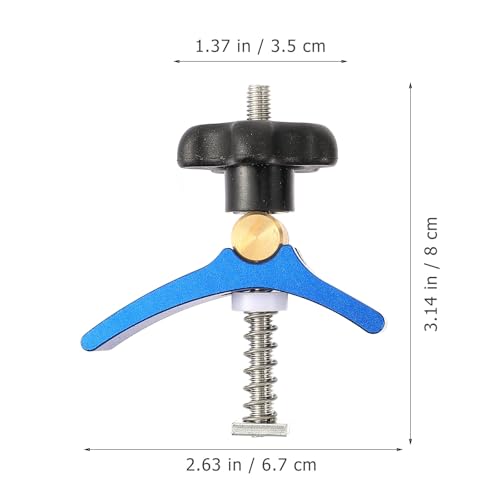 Pinces de serrage rail en T de haute menuiserie lot de 2 - 3