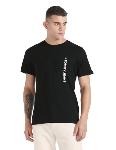 Image of Tommy Hilfiger Men's Solid Regular Fit T-Shirt