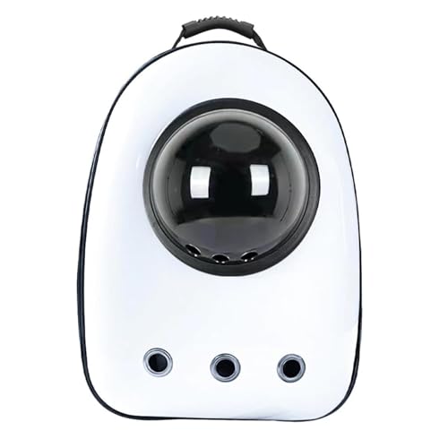 Mochila de transporte para perros y gatos PARENCE con ventana panorámica para paseos cómodos 3