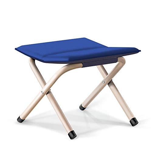 Footstools Folding Stool Portable Lightweight Folding Chairs Aluminum Fishing Seat Linen Fabric with Cushion Available Green for Camping Walking Camping Hiking Festival Garden Max. modern style