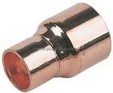 END FEED COPPER REDUCER COUPLER FEMALE X FEMALE 28MM X 22MM