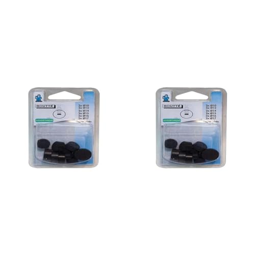 Boutté 1866198 KIT JKP PM Assortiment de 12 Joints clapet plein 10 à 27 (Lot de 2)