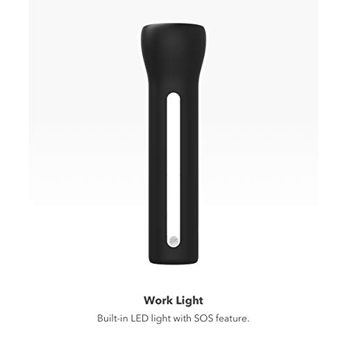 Mophie Powerstation Go Flashlight - Rechargeable Lithium Flashlight With Portable Car Jump Starter - Led Flashlight, Usb Port To Charger Devices - Tungsten #TOP3