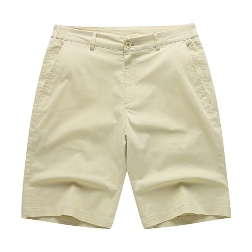 Shorts clásicos de hombre con bolsillos y cintura recta miniatura 6