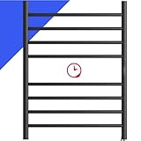 bbee.tech Heated Towel Rack, Towel Warmer with Timer, Wall Mounted hot Towel Warmer for Bathroom, Hardwired or Plug-in Models