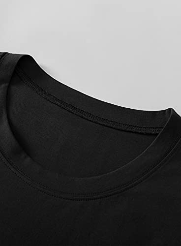 Latuza Men's Cotton Nightshirt Short Sleeves Sleep Shirt Nightgown3