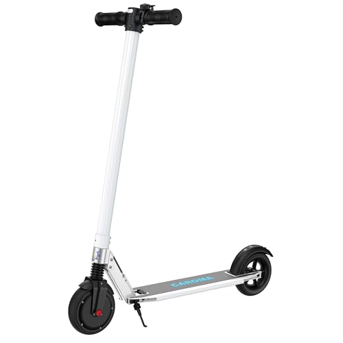 Image of Caroma Electric Scooter Adults,450W Peak Foldable E-Scooter,16 MPH,21 Miles | 3 Speeds & 15 Climb, UL2272 EABS Brake,Smart LED Display Lights, Foldable Frame For Kids 8+, Teens Women Commute Travel