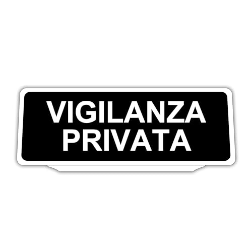 Clip pare-soleil pour plaque de vigilance privée auto réfléchissante noir
