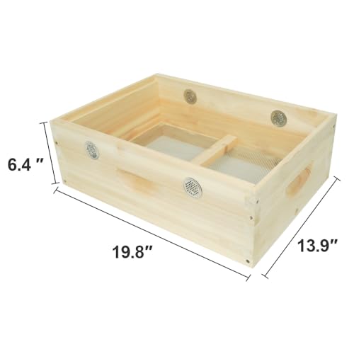 Bee Hive Caixa de colcha de inverno para colmeia de abelhas Langstroth com 8 molduras, caixa de colc