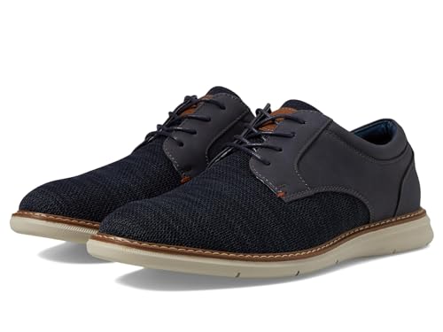 Image of Nunn Bush Chase Knit Plain Toe Oxford Lightweight Breathable Versatile Lace Up