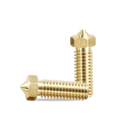 8 Stück Extruder Düsen für 3D Drucker, 0.4mm Messing Düsen für Anycubic Kobra 2 / Kobra 2 Neo/Kobra 2 Pro/Kobra 2 Plus/Kobra 2 Max 3D Drucker Zubehör