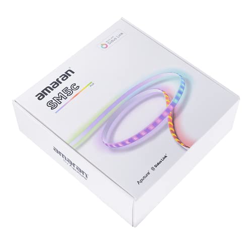 Tira LED RGB inteligente Aputure Amaran SM5c 20W 5m miniatura 7