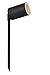 Produktbild Lucide ARNE-LED - Gartenstrahler Außen - Ø 6,3 cm - LED - GU10 - 1x5W 2700K - IP44 - Schwarz