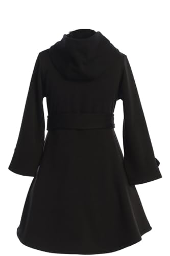 Dreamer Big Girls Long Sleeve Hoodie Winter Fall Christmas Dress Coat Cover-up2