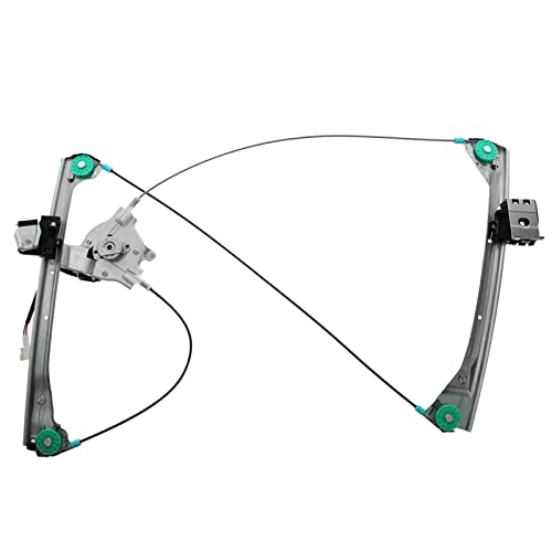 Image of TRQ Left Power Window Regulator & Motor Assembly Drivers Side Compatible with 2000 BMW 323Ci 2001-2006 325Ci 328Ci 330Ci M3