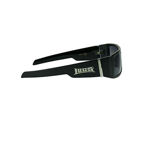LOCS NEW MENS HARDCORE GANGSTA BIKER SUNGLASSES (BLACK)3