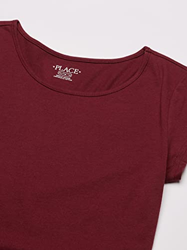 Image of The Children's Place Girls' Short Sleeve Basic Skater Dress 2 Pack