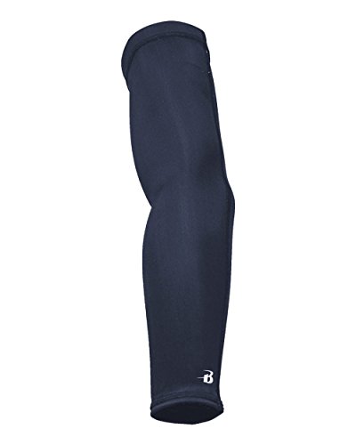 Navy Blue S/M Performance Compression Moisture Management Dri-Fit Arm Sleeve for All Sports