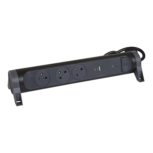 Multiprise rotative Legrand pour organiser et charger le bureau