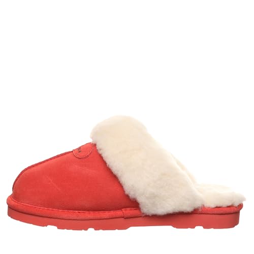 Image of BEARPAW Women's Loki Slip-On Slippers | Suede Upper | Comfortable Indoor & Outdoor Shoes for Women | Multiple Sizes & Colors