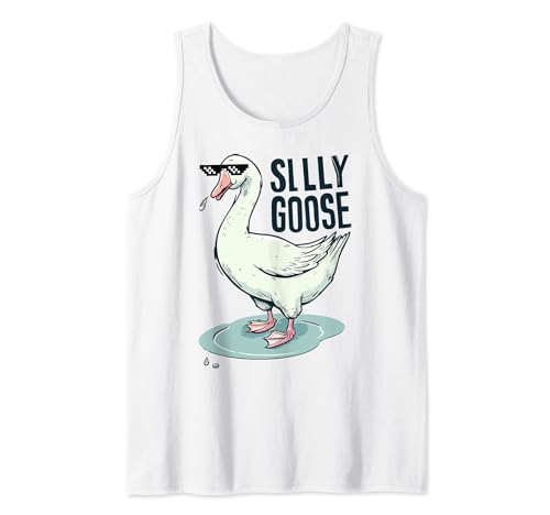 Duck and Goose Silly Goose Gifts Store Traje de ganso sin título Camiseta sin Mangas