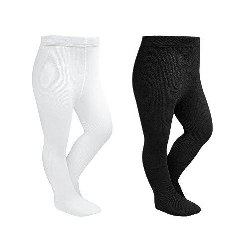 Image of Stelle Toddler Girls Tights Baby Cable Knit Stockings Thick Cotton Legging