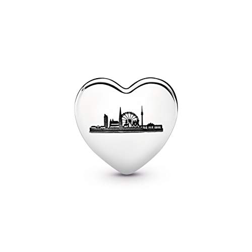 PANDORA Ciondolo in argento Sterling con skyline di Vienna