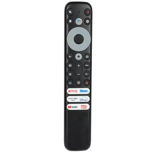 Replacement TCL Remote Control RC902V Smart TV Universal Remote with Netflix Prime Video YouTube Buttons Compatible with TCL 4K QLED TVs