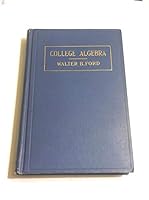 College Algebra B003H9K2B8 Book Cover