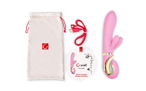 Vibromasseurs rabbit Rose Ø 4 x 23,5 cm G-Vibe Candy Pink