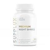 PREMIUM Night Shred - Bed Time Weight Loss Pills for Women & Fat Burner for Men - Sleep Aid, Appetite Suppressant, Metabolism Booster | 16 Research Backed Ingredients for Sleep, Relaxing - 60 Capsules