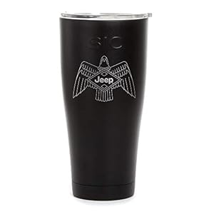 Jeep Eagle Tumbler – Black, 30 oz