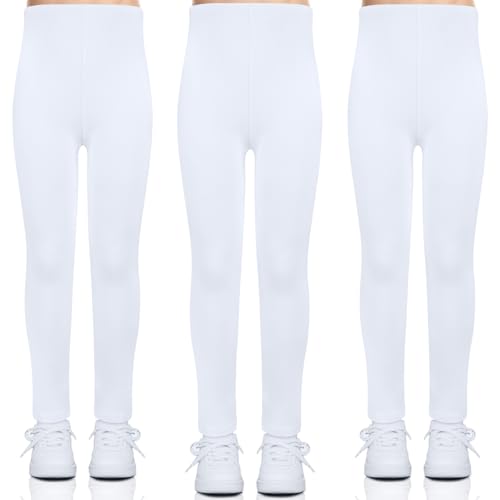 KOOOGEAR 3 Stück Leggings Mädchen High Waist,Kinder...