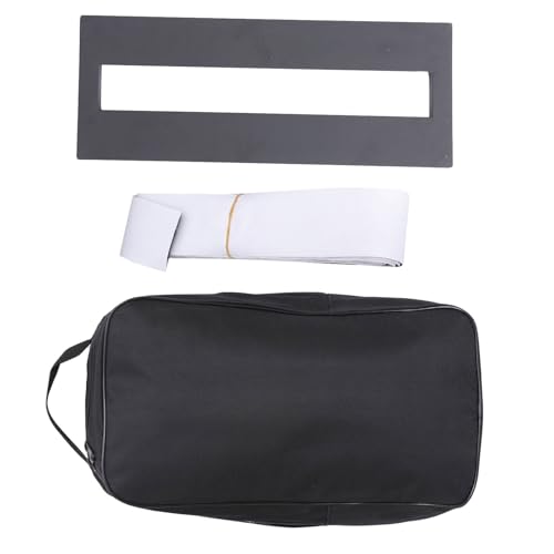 Support pour effets de guitare réglable avec pedalboard compact Alipis en tissu noir