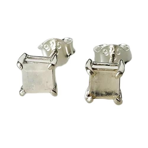 Boucles d'oreilles pierre de lune, le cadeau idéal en argent pour femme