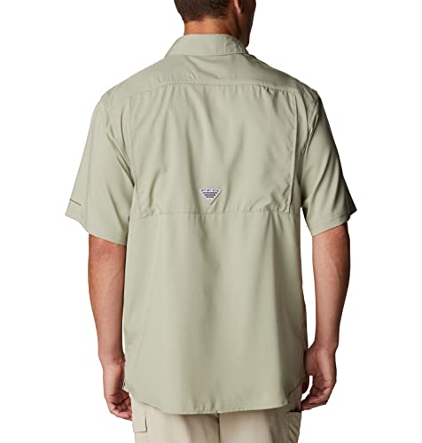 Columbia Camisa masculina de manga curta Low Drag Offshore, Safari, 4X Grande